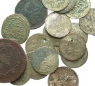 World Coins - [Islamic and Modern]. Lot of twenty-one AR, BI and Æ.