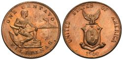 World Coins - Philippines. 1940-M. 1 centavo. Choice BU.