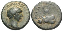 Ancient Coins - Cappadocia, Caesarea. Trajan. A.D. 98-117. Æ. RY 16 (A.D. 113/4). Near VF, sandy dark green patina. Ex Triskeles 24 (16 July 2018), 129.