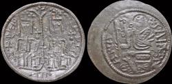 World Coins - Hungary Bela III scyphate follis