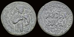 World Coins - Islamic Anatolia&al-Jazira Artuqids  Nasir al-Din Artuq Arslan AE dirhem