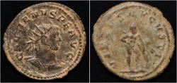Ancient Coins - Gallienus billon antoninianus Hercules standing right