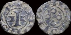 World Coins - France Languedoc  Bishopric Melgueil denier no date