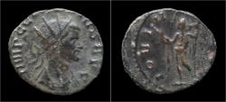 Ancient Coins - Claudius II Gothicus billon antoninianus Jupiter standing left.