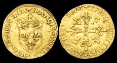 World Coins - France François I écu d'or no date