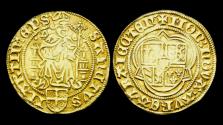 World Coins - Netherlands Utrecht David van Bourgondië gold St.Maartensgoudgulden