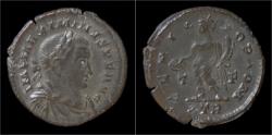 Ancient Coins - Maximinus II AE follis Genius standing left