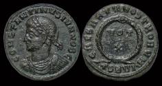 Ancient Coins - Constantine II AE follis wreath