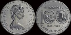 World Coins - Canada 1 dollar 1974- Winnipeg
