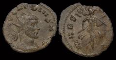 Ancient Coins - Claudius Gothicus billon antoninianus Mars advanding right