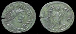 Ancient Coins - Carausius antoninianus Pax standing left