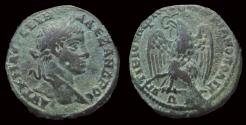 Ancient Coins - Moesia Inferior Marcianopolis Severus Alexander AE25 eagle standing facing