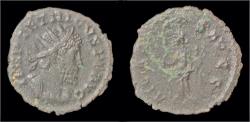Ancient Coins - Tetricus I billon antoninianus Hilaritas standing left