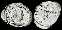 Ancient Coins - Valerian I AR antoninianus Sol walking left