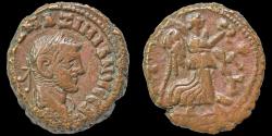 Ancient Coins - Egypt Alexandria Maximian, first reign potin tetradrachm