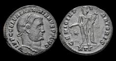 Ancient Coins - Galerius AE follis Genius standing left