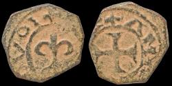 World Coins - Crusader Principality of Antioch Bohémond V AE pougeoise