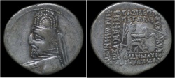 Ancient Coins - Parthian Kingdom Orodes I AR drachm