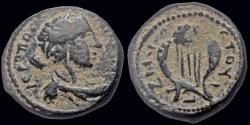 Ancient Coins - Syria Hierapolis AE13 Reign of Antoninus Pius Pseudo-autonomous issue