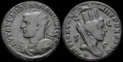 Ancient Coins - Seleucis and Pieria Antioch Philip I AE tetrassarion Tyche to right