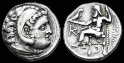 Ancient Coins - Macedonian Kingdom Antigonos I Monophthalmos AR drachm
