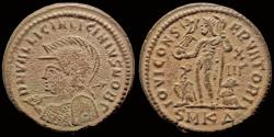 Ancient Coins - Licinius II, as Caesar AE follis Jupiter standing left