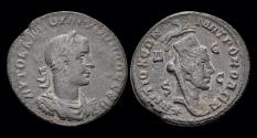 Ancient Coins - Seleucis and Pieria Antioch Philip II AE oktassarion Tyche right