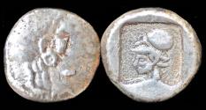 Ancient Coins - Cyprus Lapethus AR stater