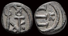Ancient Coins - Justin II AE pentanummium.