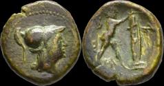 Ancient Coins - Macedon Kings Antigonos II Gonatas AE17 Pella or Amphipolis