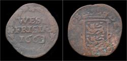 World Coins - Netherlands West Friesland 1 duit 1663