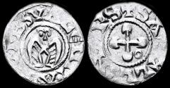 World Coins - France Dauphiné Evêché de Valence anonymous denier