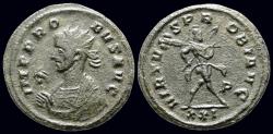 Ancient Coins - Probus AE antoninianus Mars walking right