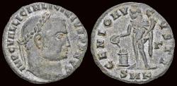 Ancient Coins - Licinius I AE follis Genius standing left