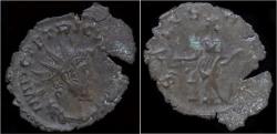 Ancient Coins - Tetricus I billon antoninianus Salus standing left