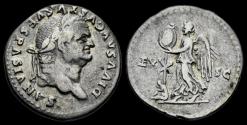 Ancient Coins - Divus Vespasian AR denarius Judaea Capta commemorative
