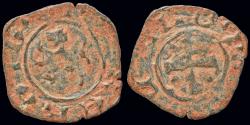 World Coins - Crusader Lusignan Kingdom of Cyprus Henry II AE denier