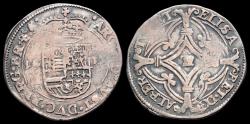 World Coins - Southern Netherlands Brabant Albrecht & Isabella patard 1615