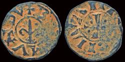 World Coins - Crusader Principality of Antioch Bohémond IV AE pougeoise