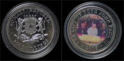World Coins - Somalia 250 shilling 2005- The life of pope John Paul II