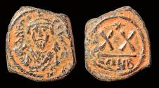 Ancient Coins - Phocas AE half follis large XX