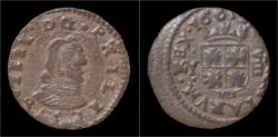 World Coins - Spain Philip IV 8 maravedis 1661