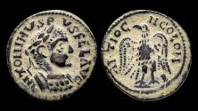 Ancient Coins - Pisidia Antioch Elagabalus AE17 eagle facing