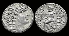 Ancient Coins - Seleucis and Pieria Philip I Posthumous Philadelphos type AR tetradrachm