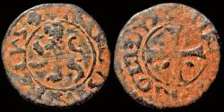 World Coins - Italy Venice Lorenzo Priuli AE Carzia- Issued for Cyprus