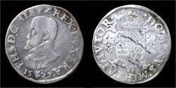 World Coins - Southern Netherlands Brabant Filips II 1/2 Filipsdaalder 1571