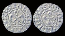 World Coins - France Dauphiné Evêché de Valence anonymous denier