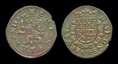 World Coins - Southern Netherlands The city of Gent under Frans van Anjou 12 mijten 1582