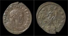 Ancient Coins - Licinius I AE3 Genius standing left.