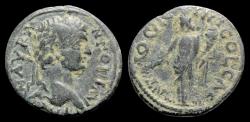 Ancient Coins - Pisidia Antioch Caracalla AE23 Tyche standing left